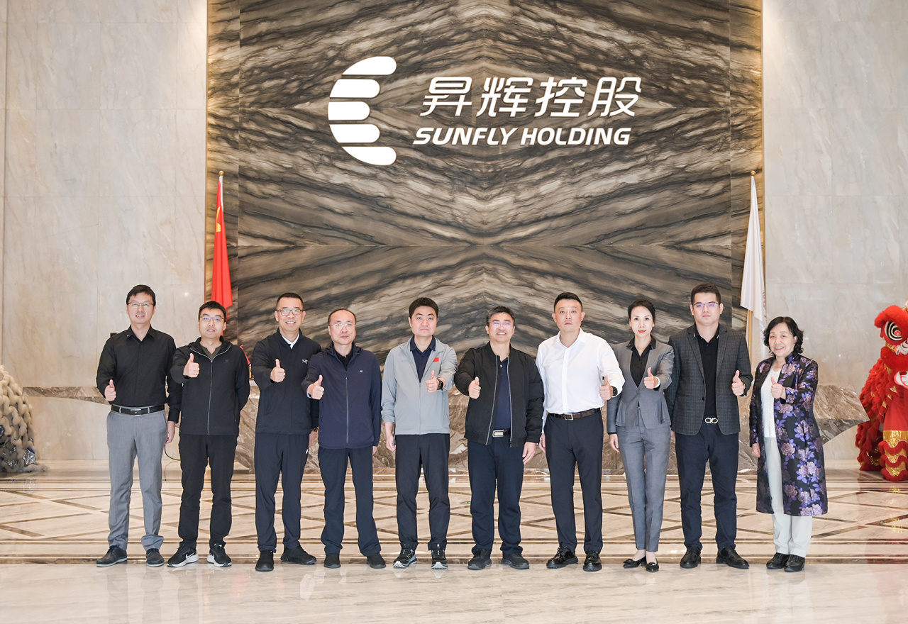 北京大興區(qū)委常委、統(tǒng)戰(zhàn)部部長蔡小軍一行蒞臨昇輝科技調(diào)研